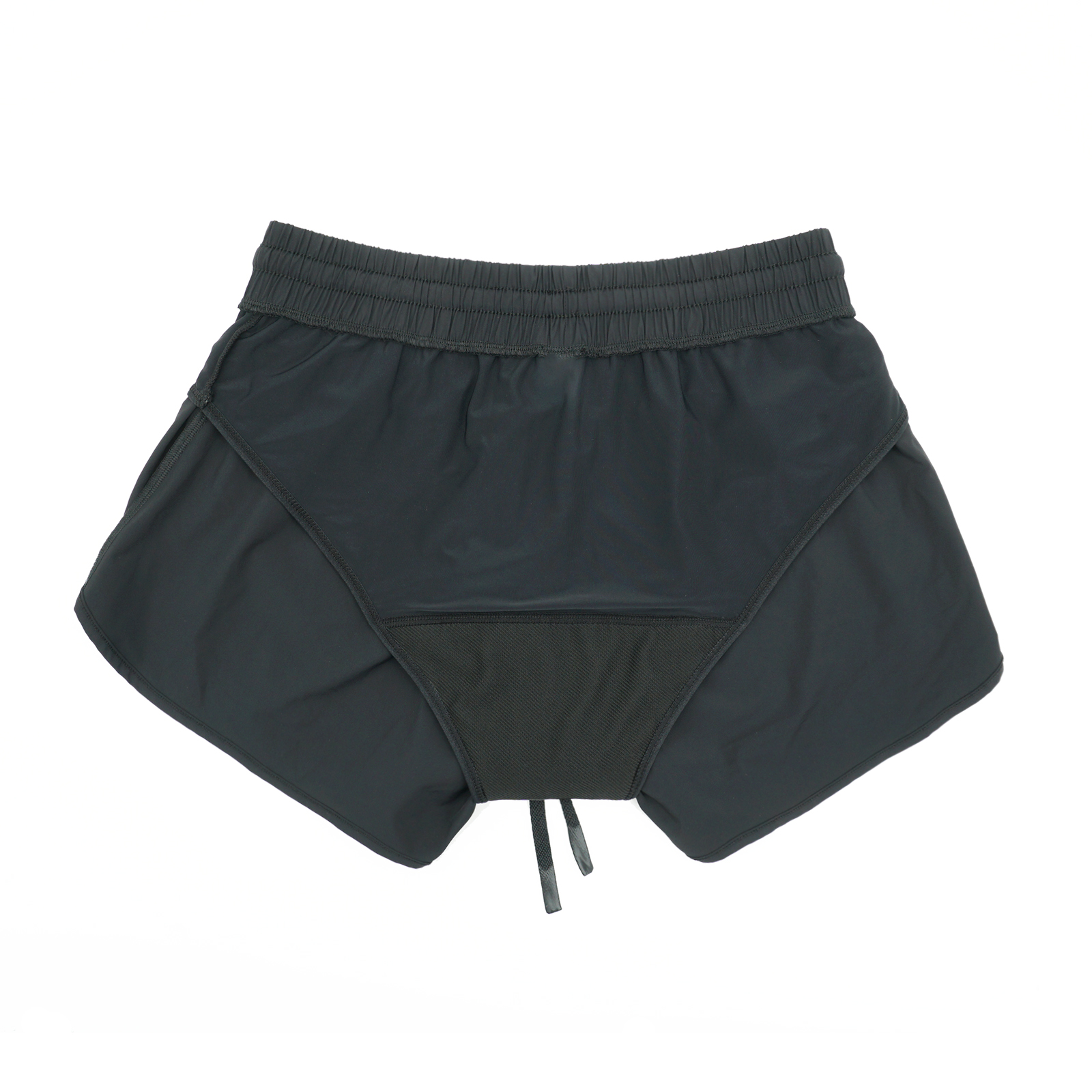 Pantalones cortos deportivos para la &eacute;poca — LY4291-1 Pantalones cortos para correr 2 en 1 con calzoncillos a prueba de fugas incorporados