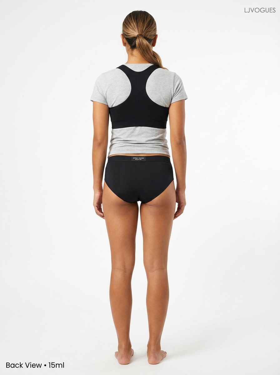 Roupa &iacute;ntima protetora LJVOGUES estilo 05 - absor&ccedil;&atilde;o de 50ml, areia, XXS – 3XL 