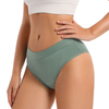 Bambus-Periodenunterw&auml;sche-Bikini | Auslaufsichere OEM-Menstruationsh&ouml;schen – 4-lagiger PUL-Zwickel, PFAS-frei, 3–5 Tampon-Saugf&auml;higkeit, S–2XL, Gro&szlig;handel und Privatmarke
