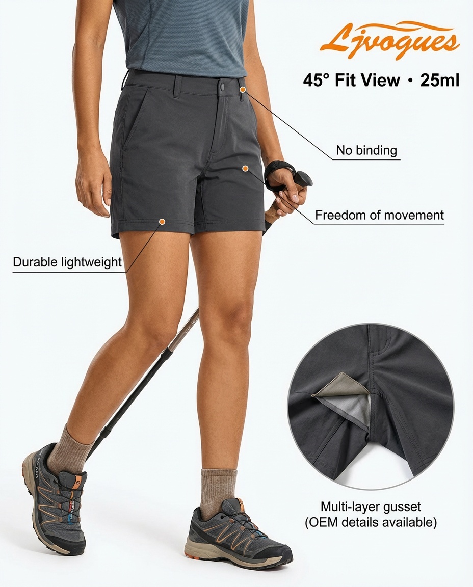 Vente en gros Short De Randonn&eacute;e Anti-fuite