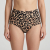 Calcinha de &eacute;poca com estampa de leopardo | OEM de 4 camadas de fluxo pesado de altura m&eacute;dia | Fabricante de roupas &iacute;ntimas de &eacute;poca com design personalizado