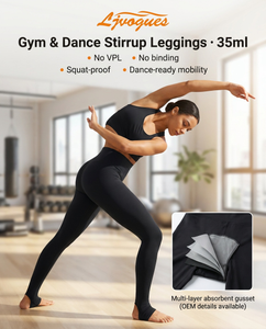 Leggings con staffa assorbenti all'ingrosso 