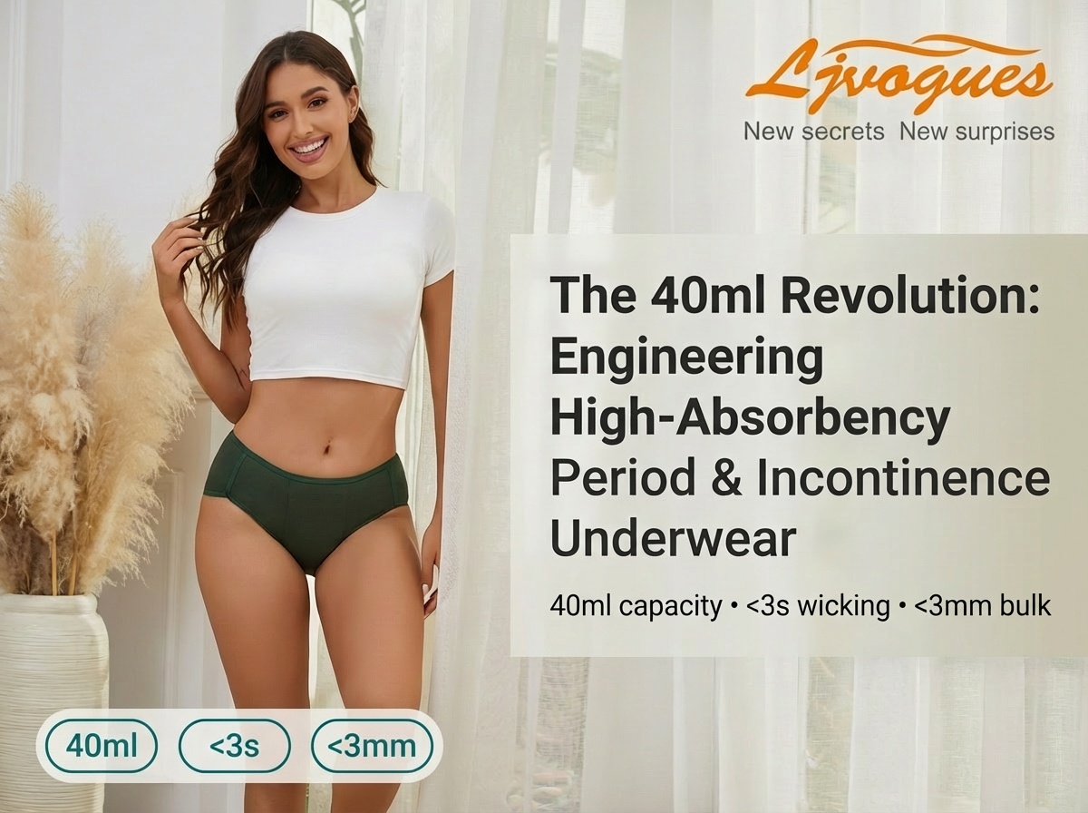 La revoluci&oacute;n de los 40 ml: ingenier&iacute;a de ropa interior para la incontinencia y el per&iacute;odo de alta absorci&oacute;n