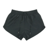 Shorts esportivos — LY4291-1 Shorts de corrida 2 em 1 com cueca &agrave; prova de vazamentos integrada