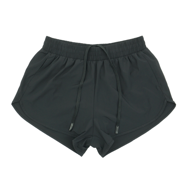 Pantalones cortos deportivos para la &eacute;poca — LY4291-1 Pantalones cortos para correr 2 en 1 con calzoncillos a prueba de fugas incorporados