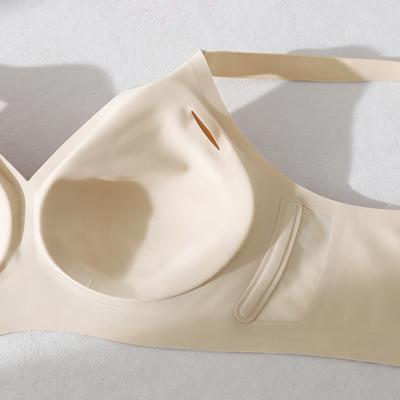 BX1668 Bralette sin costuras y sin aros para mujer | Sujetador segunda piel el&aacute;stico y transpirable | Soporte de gel de gelatina | OEM/ODM al por mayor