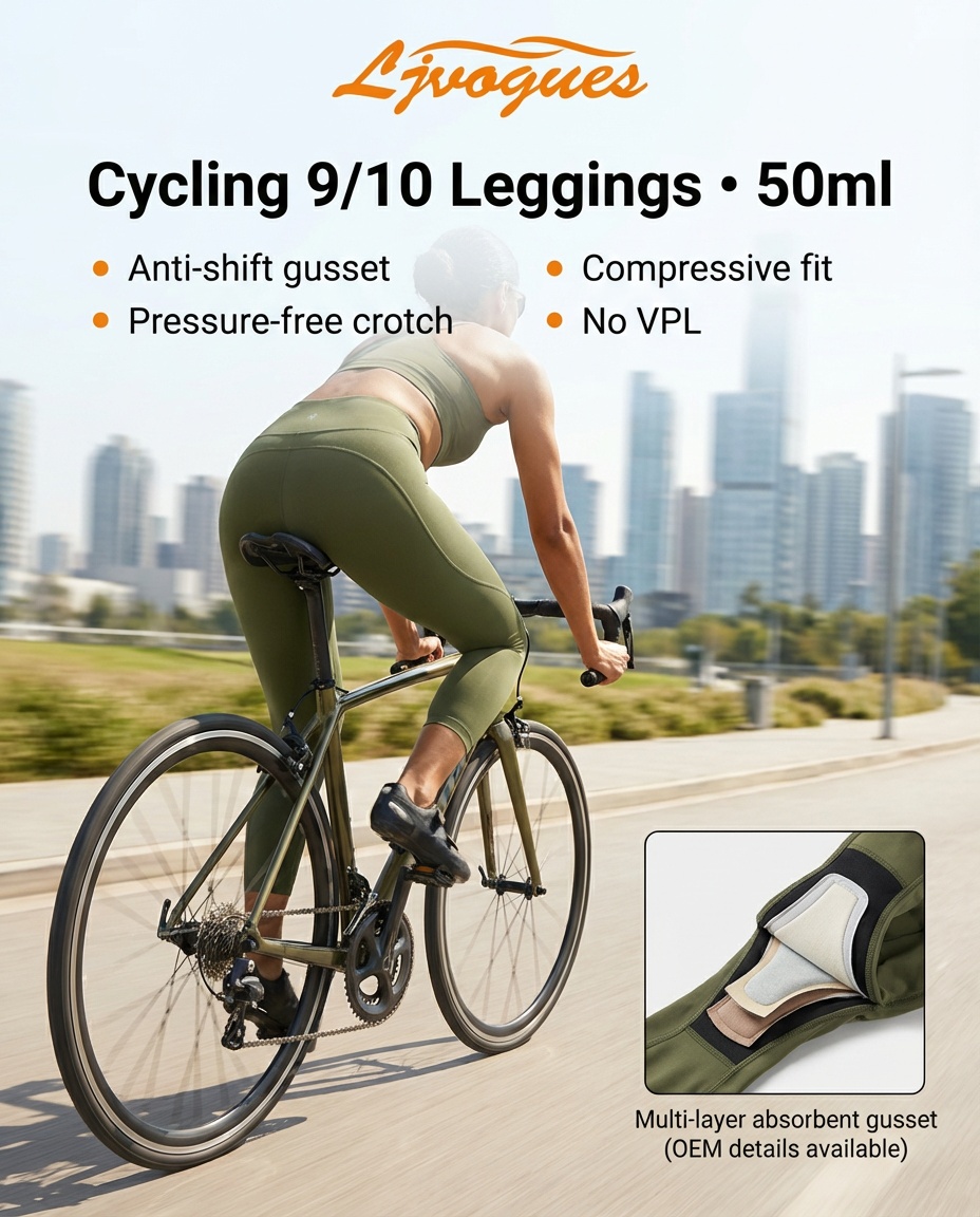 Leggings De Ciclismo De Periodo 50ml Al Por Mayor